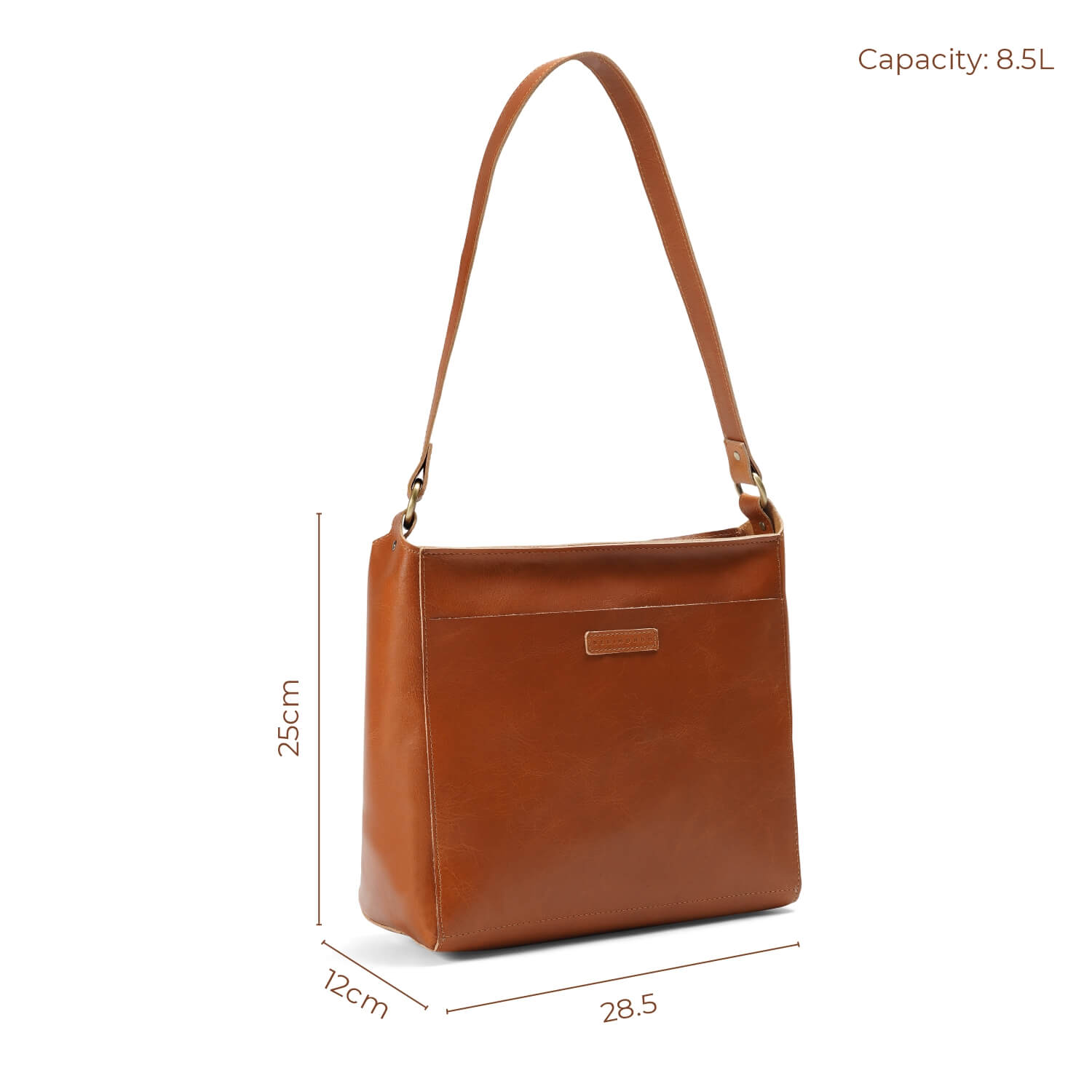 Lisbon Triangle Shoulder Bag | | Tan