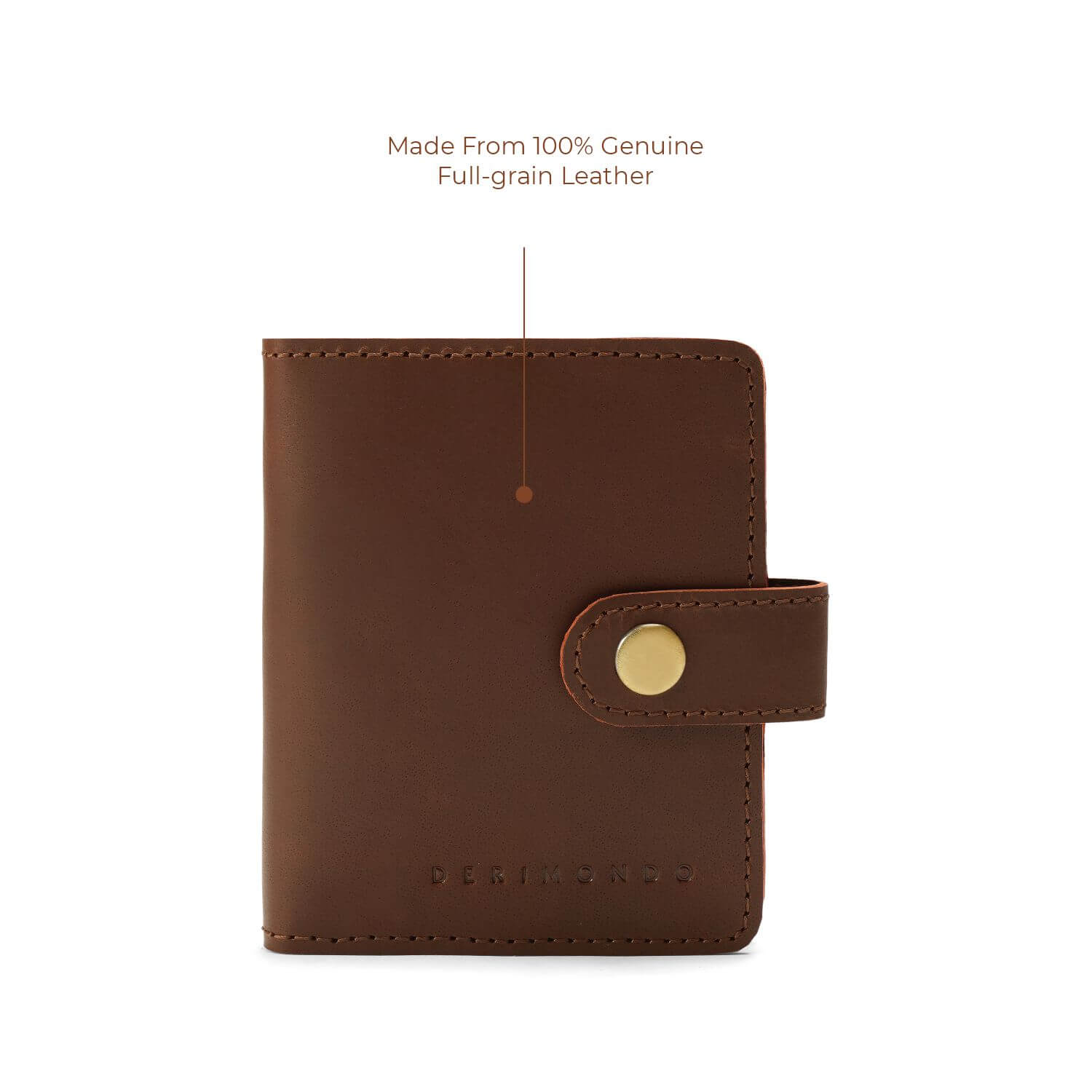 Prague Mini Bi-Fold Wallet | | Brown